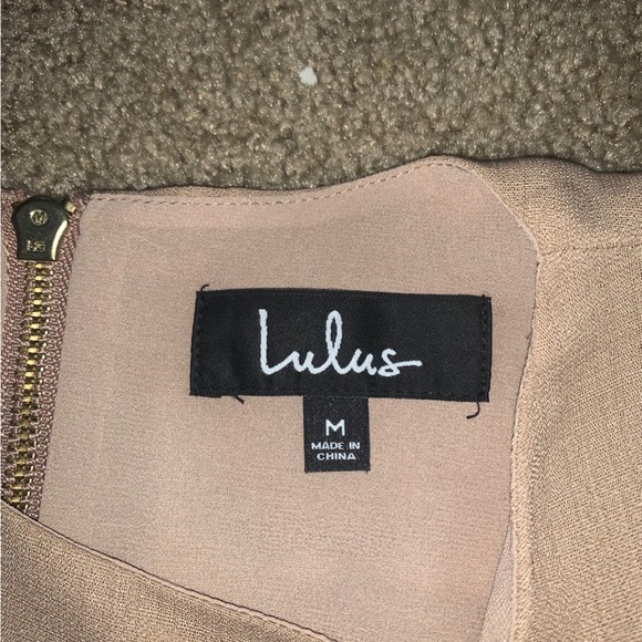 Lulus brown mini dress NWT - Picture 3 of 4